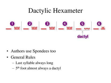 PPT - Dactylic Hexameter PowerPoint Presentation, free download - ID ...