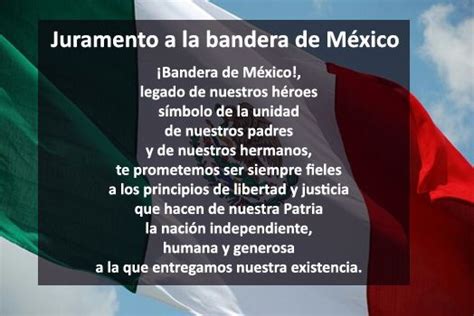 Juramento a la bandera de México | Juramento a la bandera, Mexico bandera, Juramento