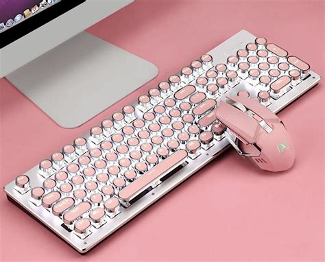 Retro Typewriter Wireless Keyboard and Mouse Set | Retro typewriter ...