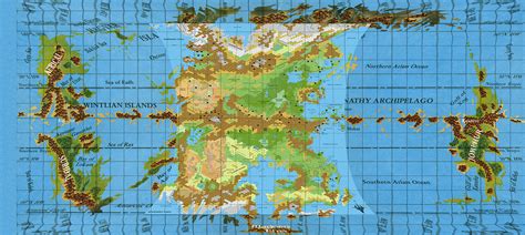 Atlas of Mystara – Thorfinn Tait Cartography