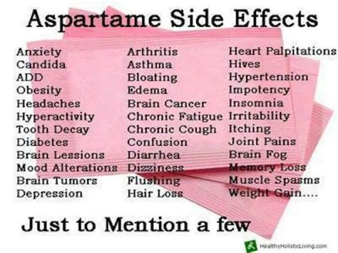 Aspartame and its side effects.. | Plexus products, Health, Health ...