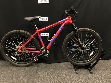 RED CCM TRAILHEAD 21 SPEED FAT TIRE FRONT SUSPENSION TRAIL BIKE WITH ...