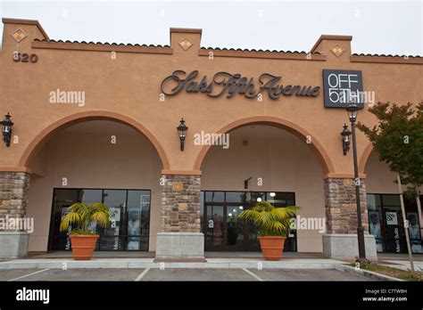 A Saks Fifth Avenue outlet store at the Camarillo outlet center in ...