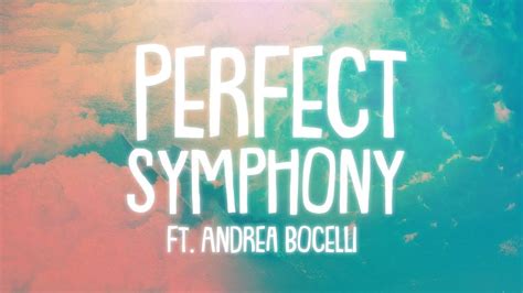 Ed Sheeran - Perfect Symphony (Lyrics / Lyric Video) ft. Andrea Bocelli | Symphony lyrics, Ed ...