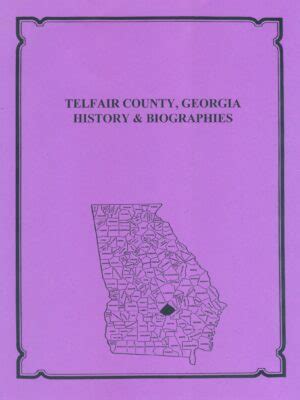 Telfair County, Georgia History and Biographies - Southern Genealogy Books