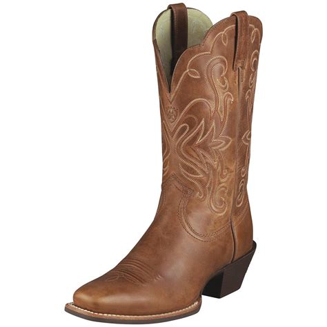 Women's Ariat® 11" Legend Cowboy Boots, Russet - 282499, Cowboy & Western Boots at Sportsman's Guide