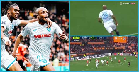 Dede Ayew Scores 2 Powerful Goals For Le Havre In France After Black ...