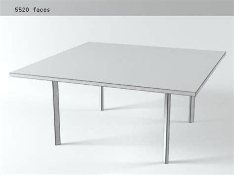 3D Barcelona Table - TurboSquid 1176260