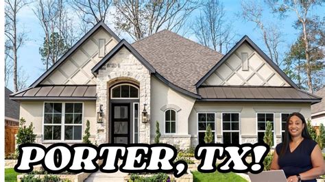 New Construction Homes in Porter Texas | Ravenna Homes | The Highlands - YouTube