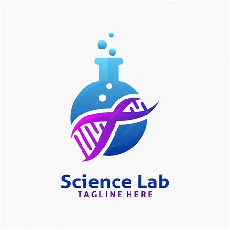 Premium Vector | Science lab logo design