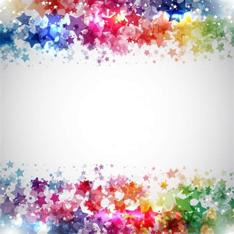 Free Vector | Abstract design background made up of colourful stars