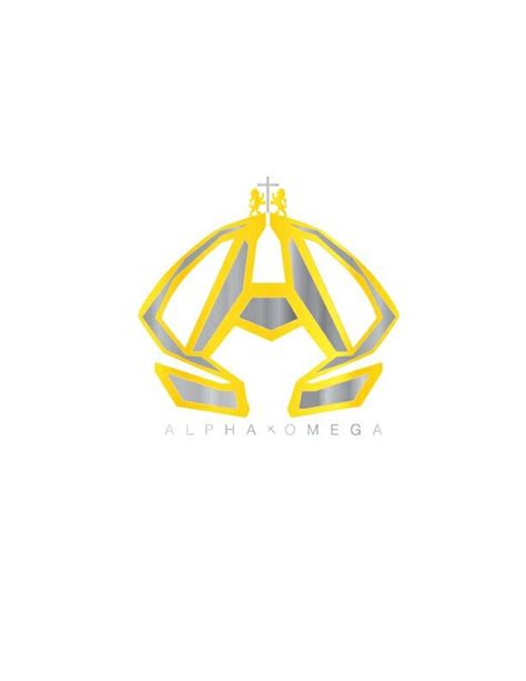 Alpha Omega logo/design | Omega logo, Logo design, Symbols