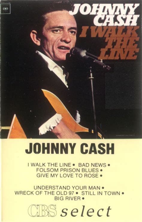 Johnny Cash - I Walk The Line (1985, Abridged, Dolby, Cassette) | Discogs