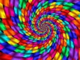 optical illusion rainbow | Tynker