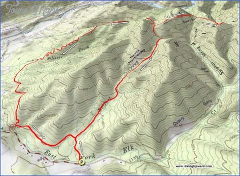 JEFFERSON NATIONAL FOREST MAP VIRGINIA - ToursMaps.com