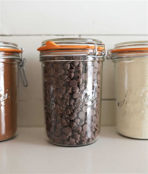 The Best Glass Pantry Storage Jars - Cedar & Stone Farmhouse