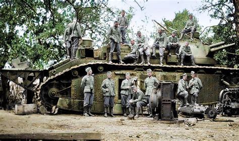 Colourised photos show Nazi army during Second World War | World | News | Express.co.uk