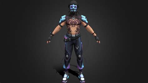 Free-fire-characters 3D models - Sketchfab