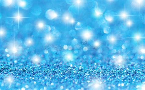 Blue Glitter Stars Background. Background of blue bokeh, glowing stars and glitt , #AFF, #Stars ...