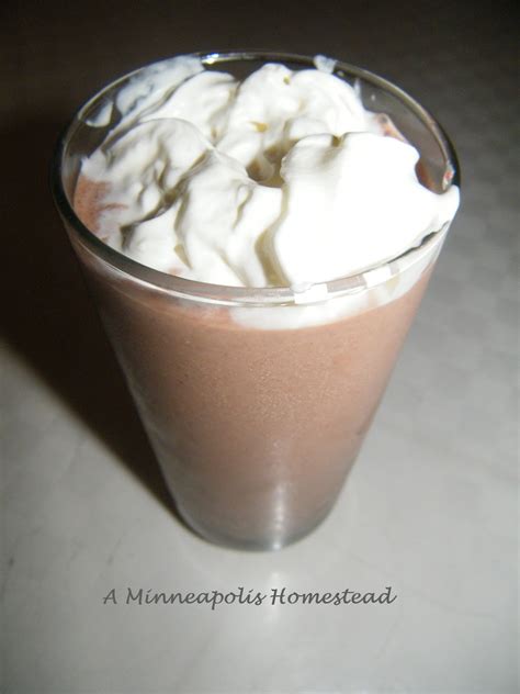 Healthy Chocolate Banana Shake - Minneapolis Homestead