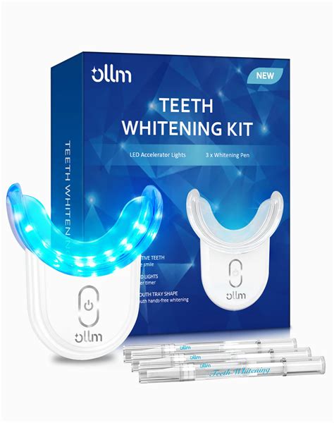 Professional Teeth Whitening Kit with Gel Pen & Strips - Hydrogen ...