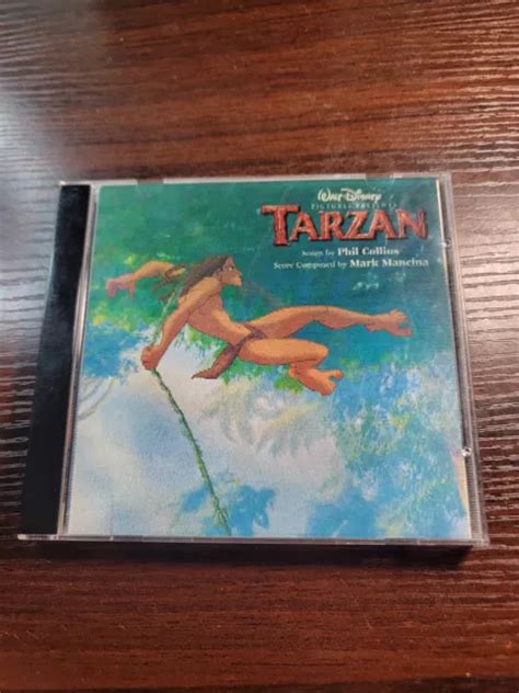WALT DISNEY TARZAN Soundtrack Songs by Phil Collins 1999 Disney Records $5.00 - PicClick