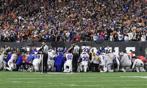 Bills vs. Bengals updates: 'Monday Night Football' game suspended with ...