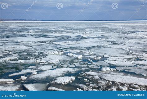 Ice drift stock image. Image of springtime, environment - 38364505