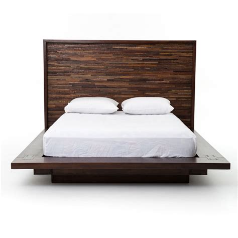 Devon Reclaimed Wood Queen Platform Bed Frame | Zin Home