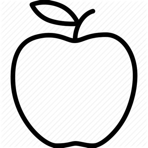 outline of an apple - Google Search | tt | Pinterest | Outlines, Apples and Clip art