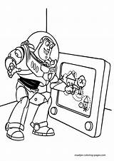 Coloring Pages Toy Story 2 sketch template