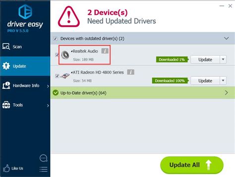 How to Update Audio Drivers in Windows 10 - Driver Easy