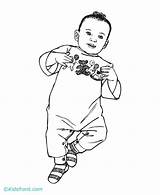 Baby Boy To Print Coloring Pages  Cool sketch template