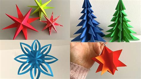 Christmas Decorations Tutorial Papercraft | Psoriasisguru.com