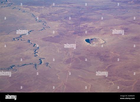 Barringer crater aerial hi-res stock photography and images - Alamy