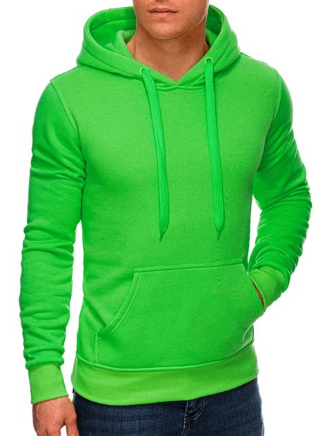 Men's hoodie B873 - green | MODONE wholesale - Clothing For Men