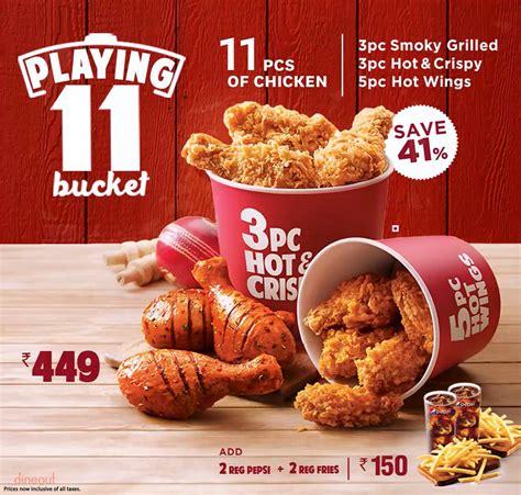 Menu of KFC, New Market, Kolkata | Dineout