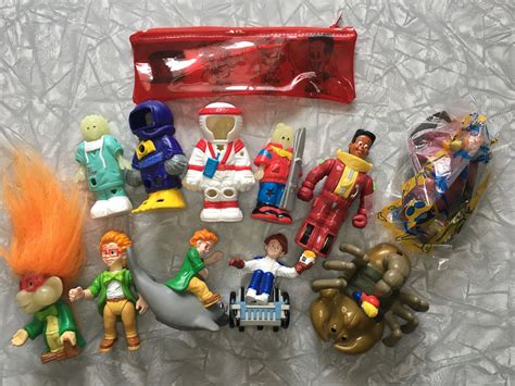 Lot of 12 1990's Burger King BK Kids Club Characters Meal Toys by ...