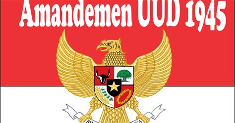 AMANDEMEN 1 UUD 1945