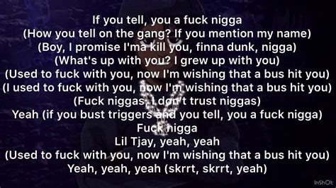 Lil tjay F.N (Lyrics) - YouTube