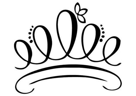 Princess Crown Silhouette at GetDrawings | Free download