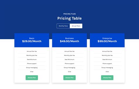 Best Bootstrap Pricing Table Templates For Inspiration