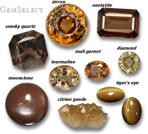 Buy Brown Gemstones at Affordable Prices from GemSelect | Brown gemstone, Gemstones, Precious ...