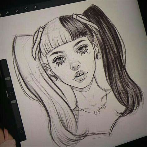 Melanie Martinez | Melanie martinez drawings, Sketches, Art drawings sketches