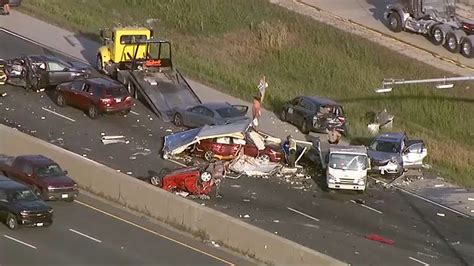 NB I-55 closes after several injured in multi-vehicle crash