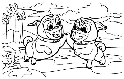 Puppy Dog Pals Coloring Pages - Best Coloring Pages For Kids