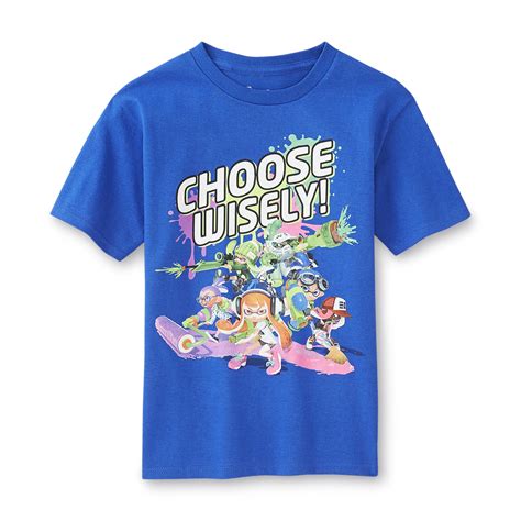 Nintendo Splatoon Boy's Graphic T-Shirt