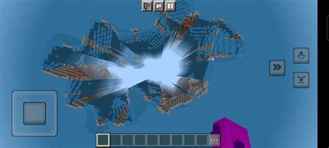 Trying out the seed 121825627925 on bedrock and.. Looks trippy? (Credit to u/brokenMagnet) : r ...