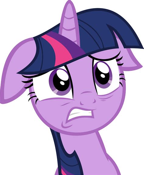 Twilight Sparkle - Worried Face by abydos91 on DeviantArt