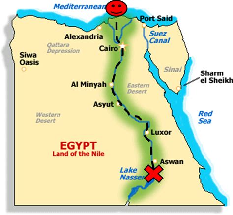 Ancient Egypt Map For 6th Grade